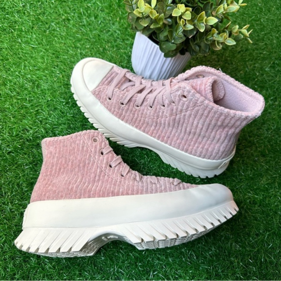 Converse Chuck Taylor All Star Ctas Lugged 2.0 Hi Stone Mauve - Picture 4 of 8